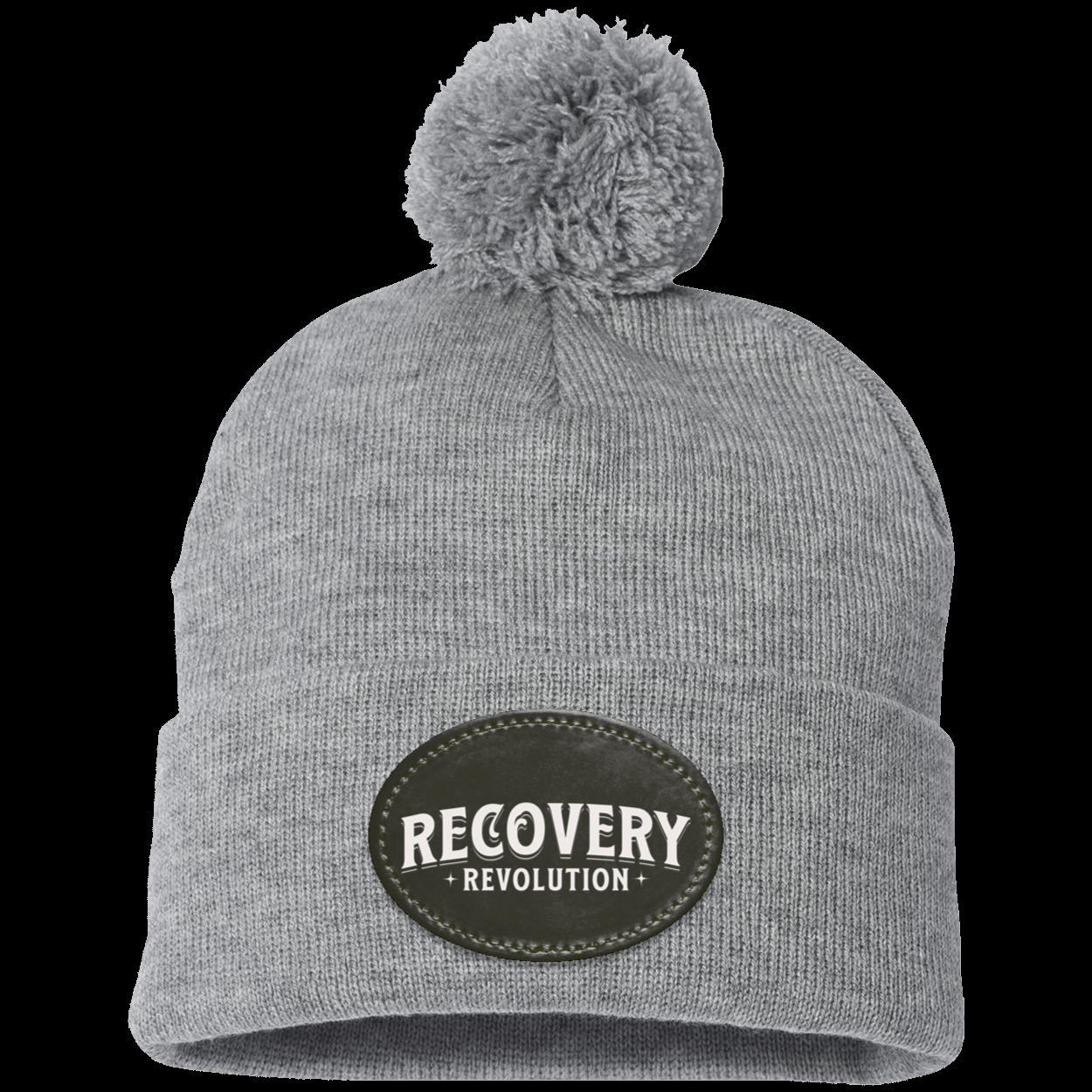 Recovery Pom Beanie | Inspiring Sobriety |  Recovery Revolution