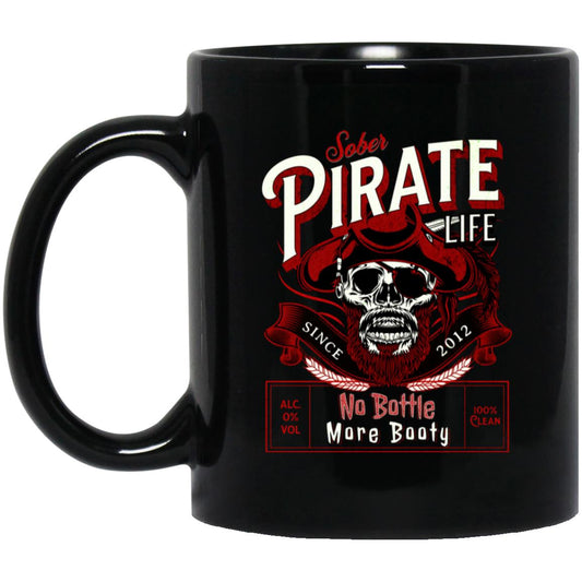 Recovery Coffee Mug | Inspiring Sobriety |  Sober Pirate Life