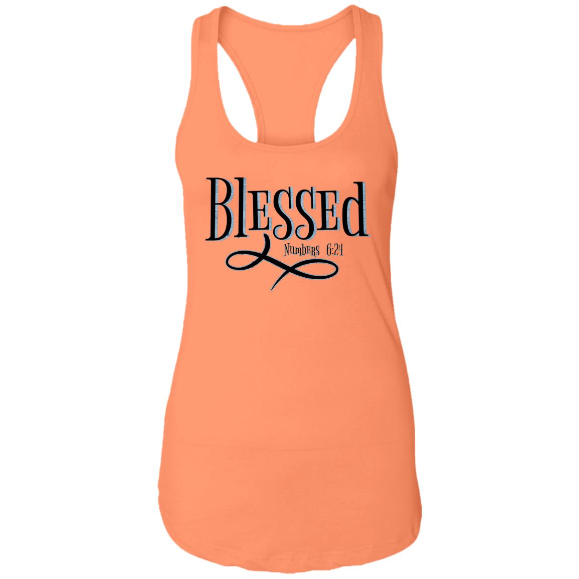 Womens Bible Verse Tank | Inspiring Sobriety |  Blessed Numbers 6:24