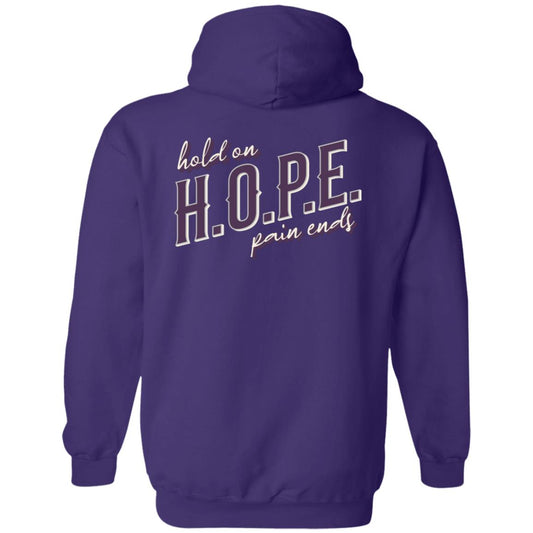 Recovery Zip Hoodie  | Inspiring Sobriety |  H.O.P.E.