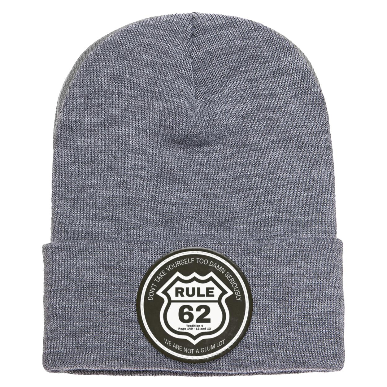 Recovery Knit Beanie | Inspiring Sobriety |  Rule 62