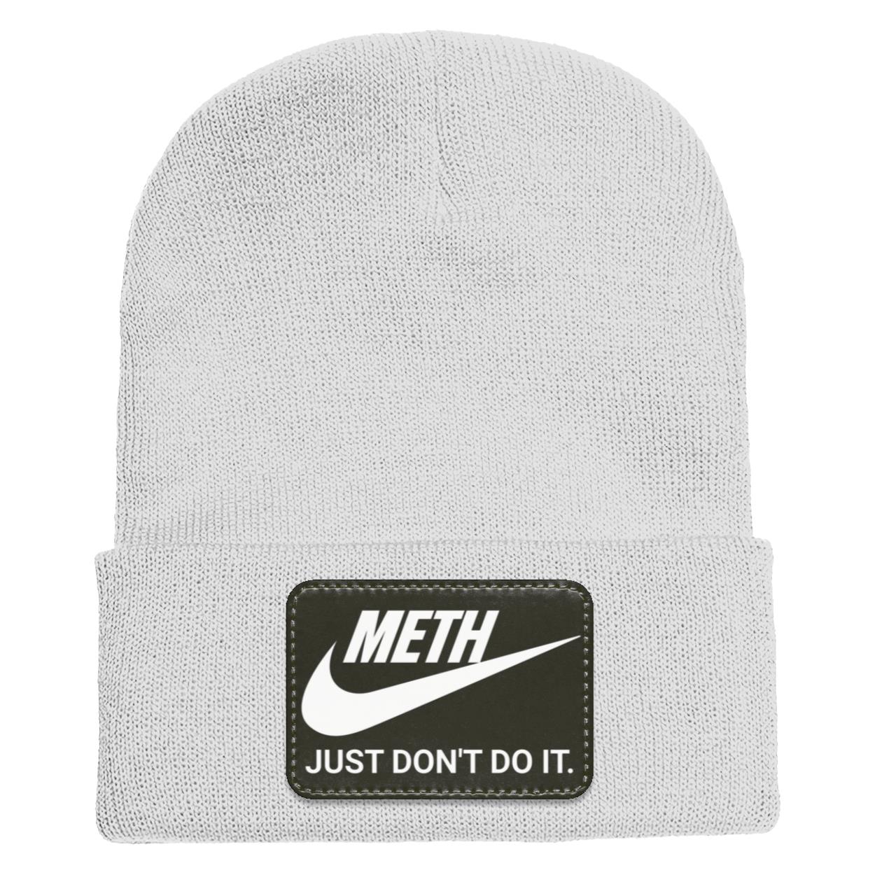 Recovery Knit Beanie | Inspiring Sobriety |  Meth Just Don't Do It