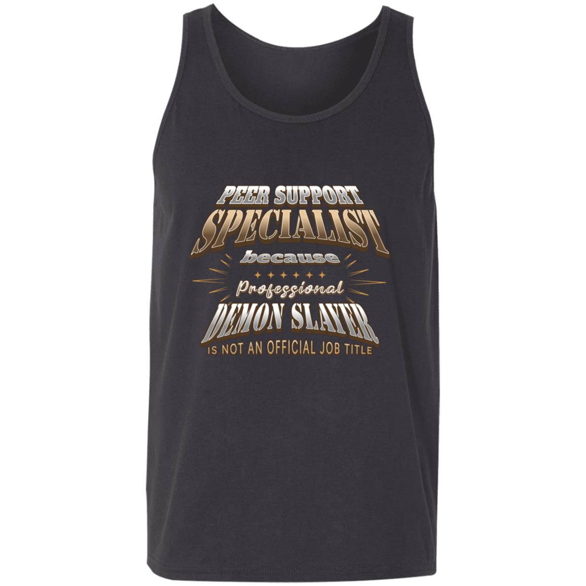 Recovery Unisex Tank | Inspiring Sobriety |   Peer Support Specialist (Demon Slayer)