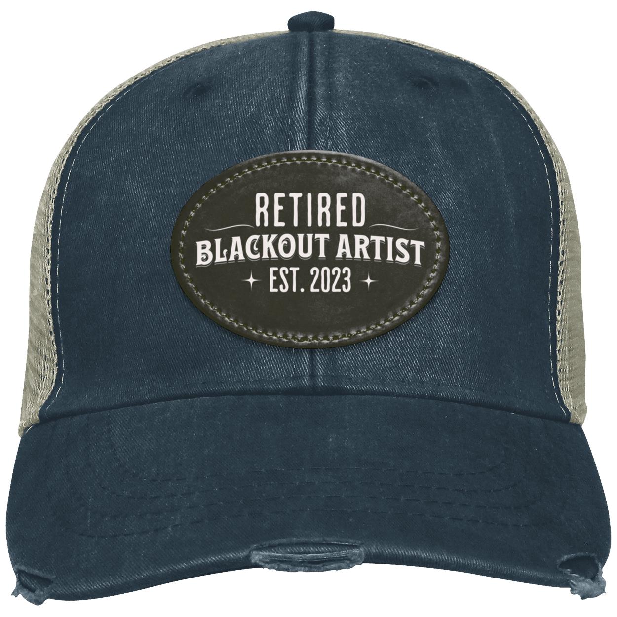 Custom Recovery Distressed Ollie Cap | Inspiring Sobriety |   Retired Blackout Artist