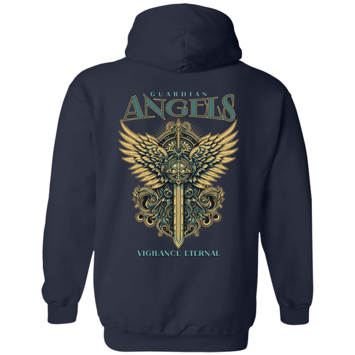 Recovery Zip Hoodie  | Inspiring Sobriety |  Guardian Angels, Vigilance Eternal