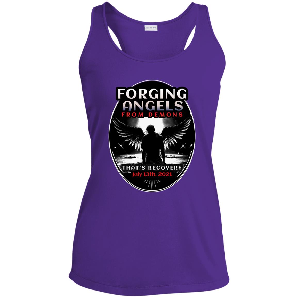 Custom Womens Recovery Tank | Inspiring Sobriety |  Forging Angels From Demons