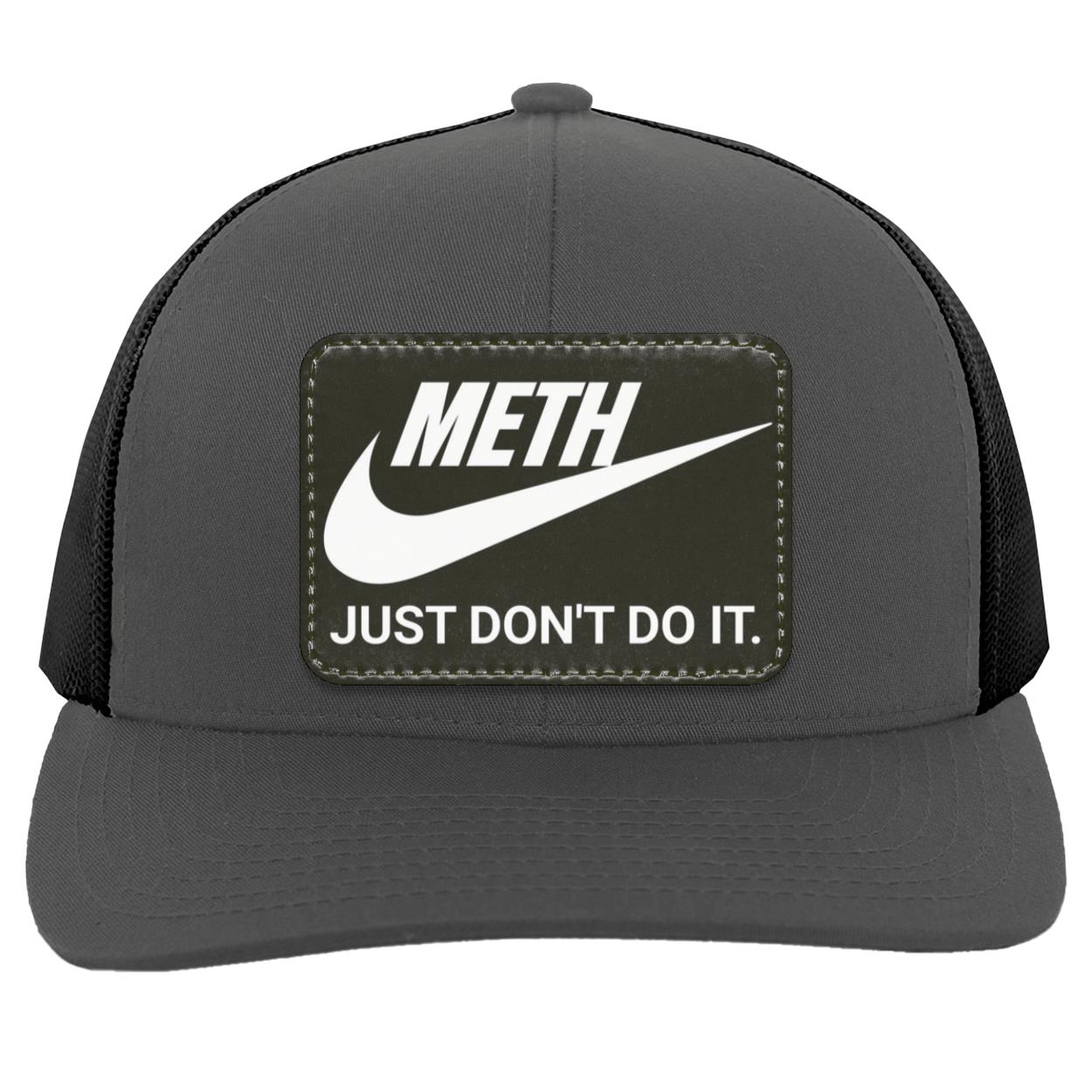 Recovery Trucker Snapback Hat | Inspiring Sobriety |  Meth Just Don't Do It