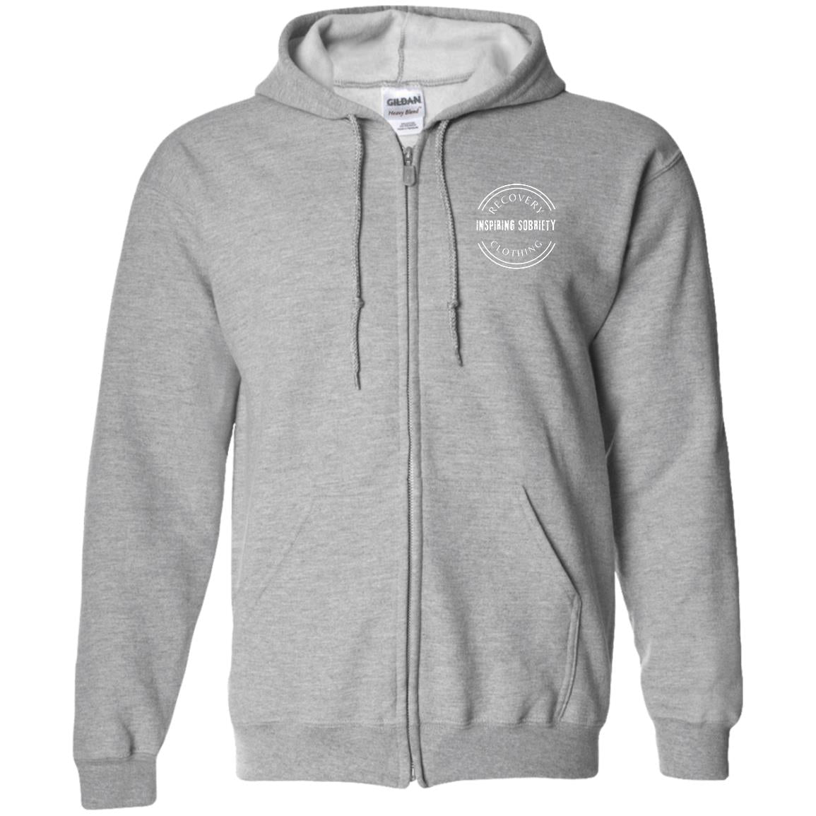 NA Recovery Unisex Zip Hoodie  | Inspiring Sobriety |  Turning Addicts Into Adults Since 1953