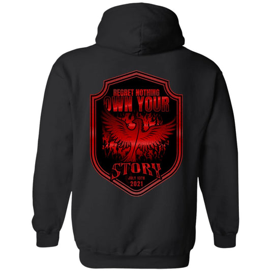 Custom Recovery Zip Hoodie | Inspiring Sobriety |  Regret Nothing, Own Your Story