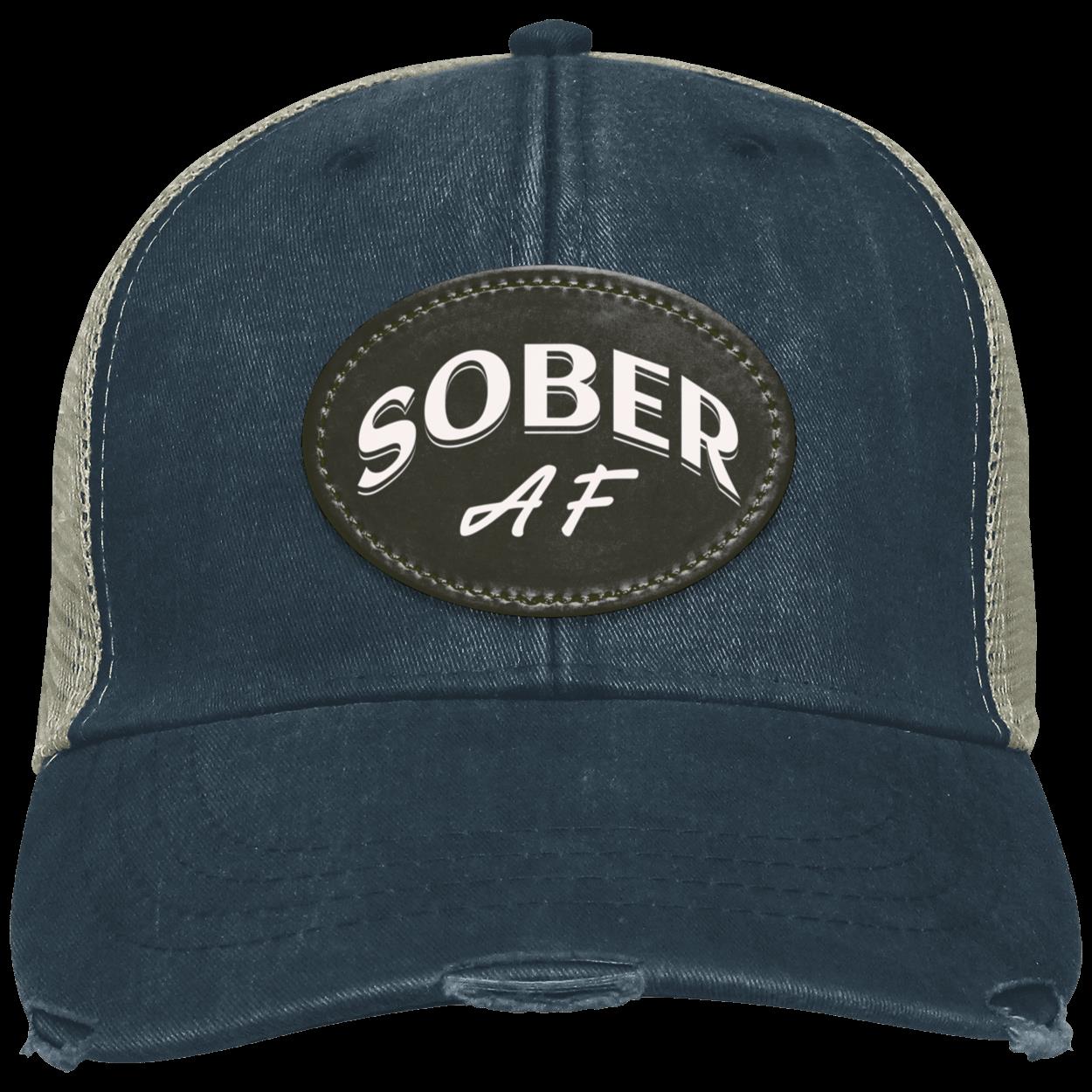 Recovery Distressed Hat | Inspiring Sobriety |  Sober AF