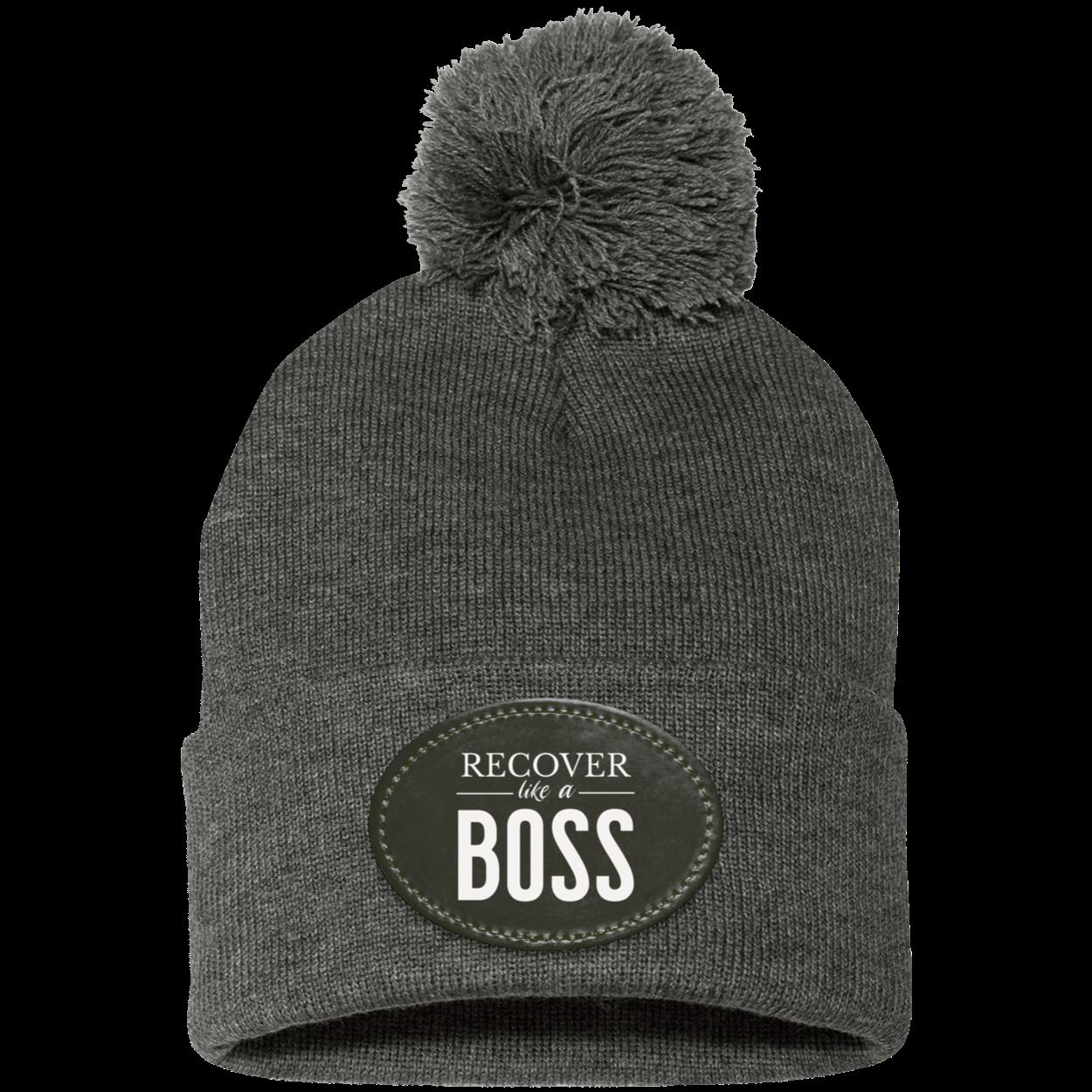 Recovery Pom Beanie | Inspiring Sobriety |  Recover Like a Boss