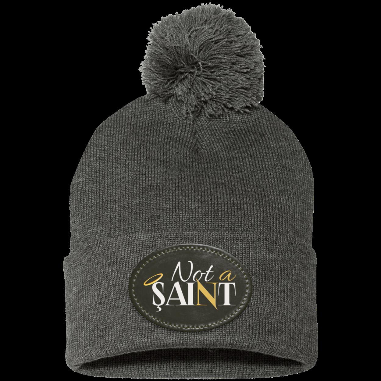 Recovery Pom Beanie | Inspiring Sobriety |  Not a Saint