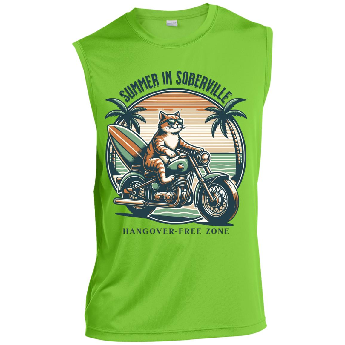 Mens Recovery Tank | Inspiring Sobriety |  Summer in Soberville