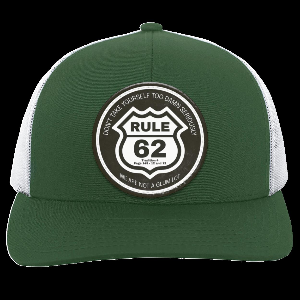 Recovery Trucker Snapback Hat | Inspiring Sobriety |  Rule 62