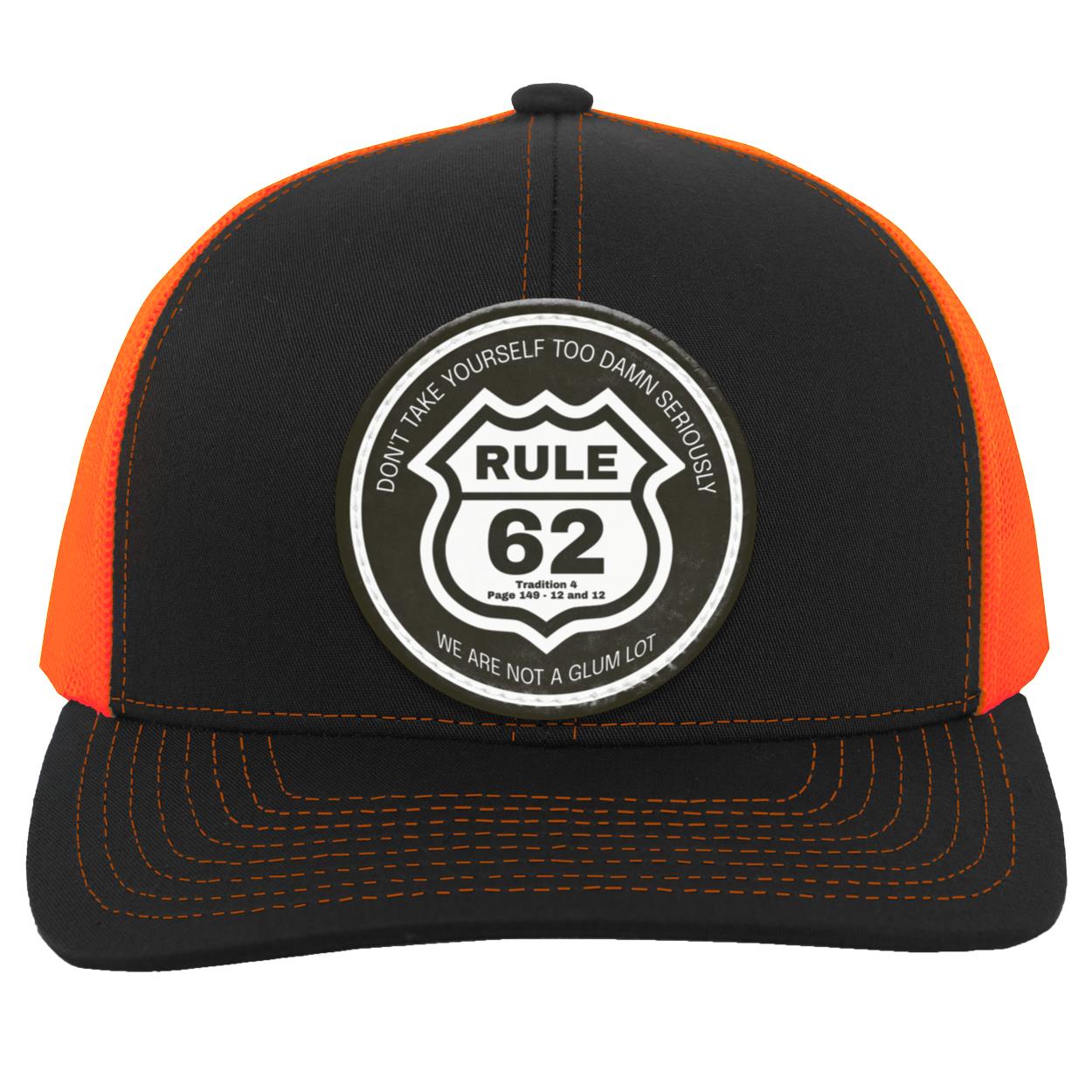 Recovery Trucker Snapback Hat | Inspiring Sobriety |  Rule 62