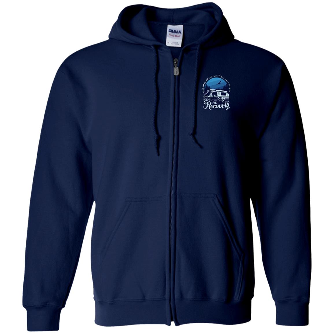 Recovery Zip Hoodie  | Inspiring Sobriety |   Recovery Roads & Adventures