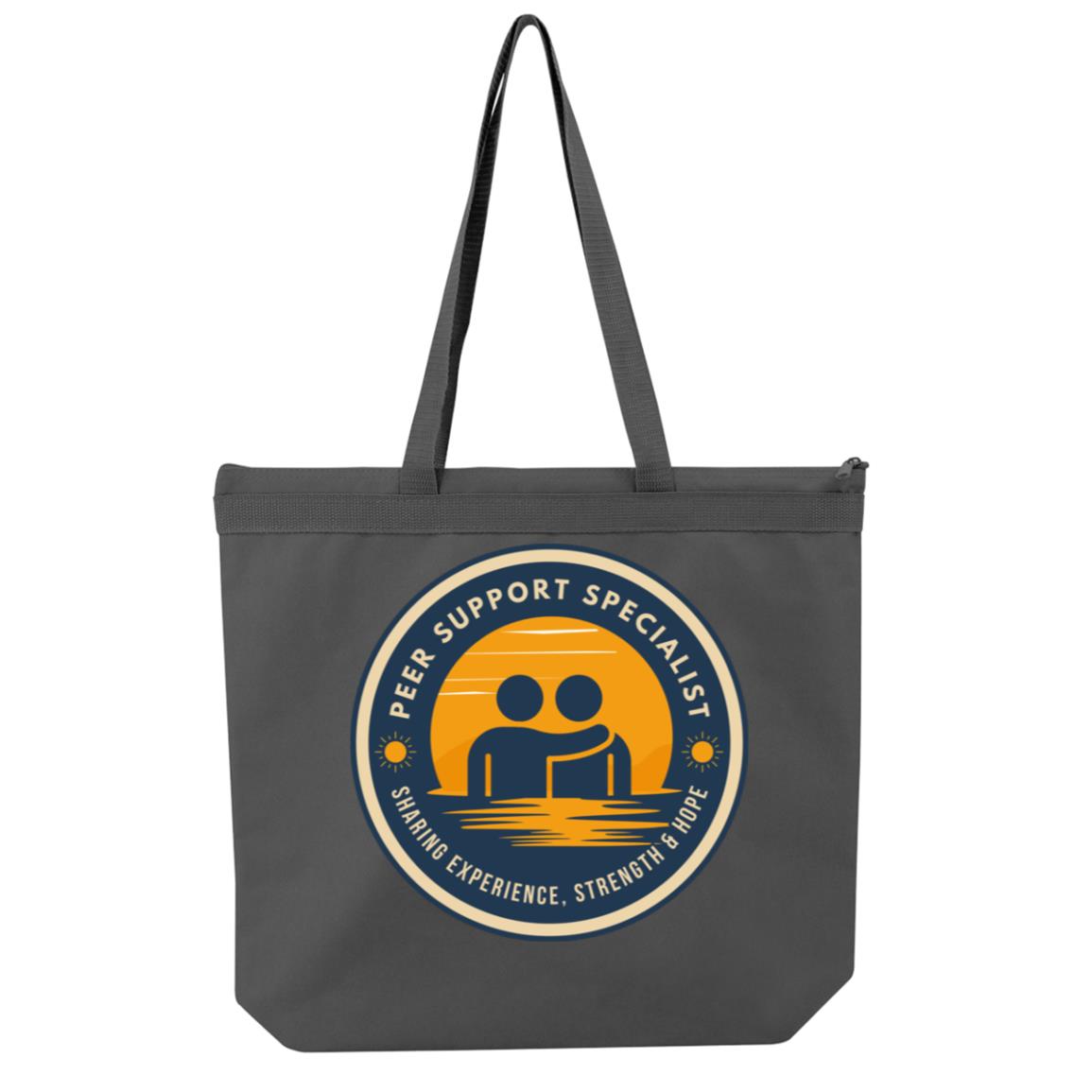 Recovery Tote Bag | Inspiring Sobriety |  Peer Support Specialist