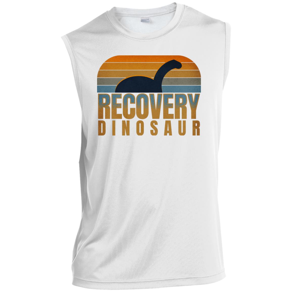 Mens Recovery Tank | Inspiring Sobriety |  Recovery Dinosaur