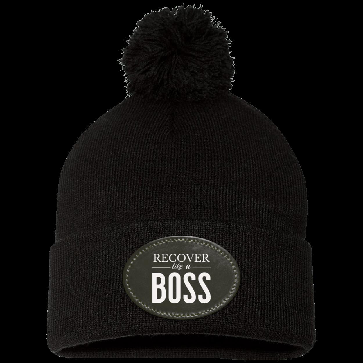 Recovery Pom Beanie | Inspiring Sobriety |  Recover Like a Boss