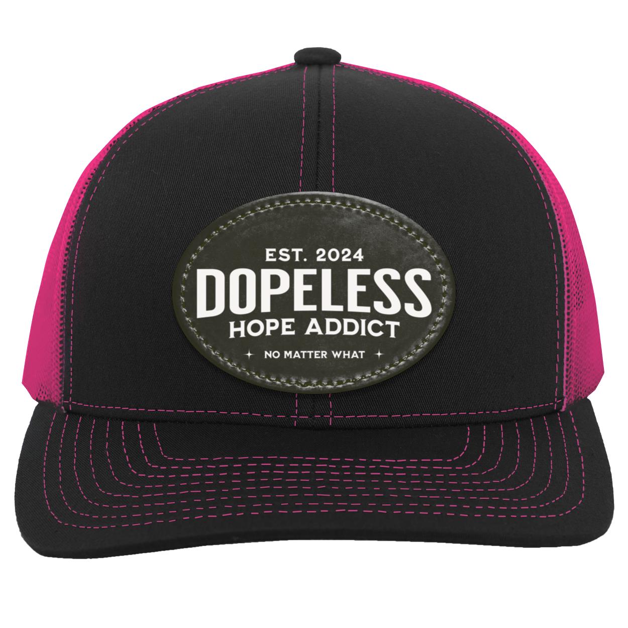 Custom Recovery Trucker Snapback Hat | Inspiring Sobriety |  Dopeless Hope Addict