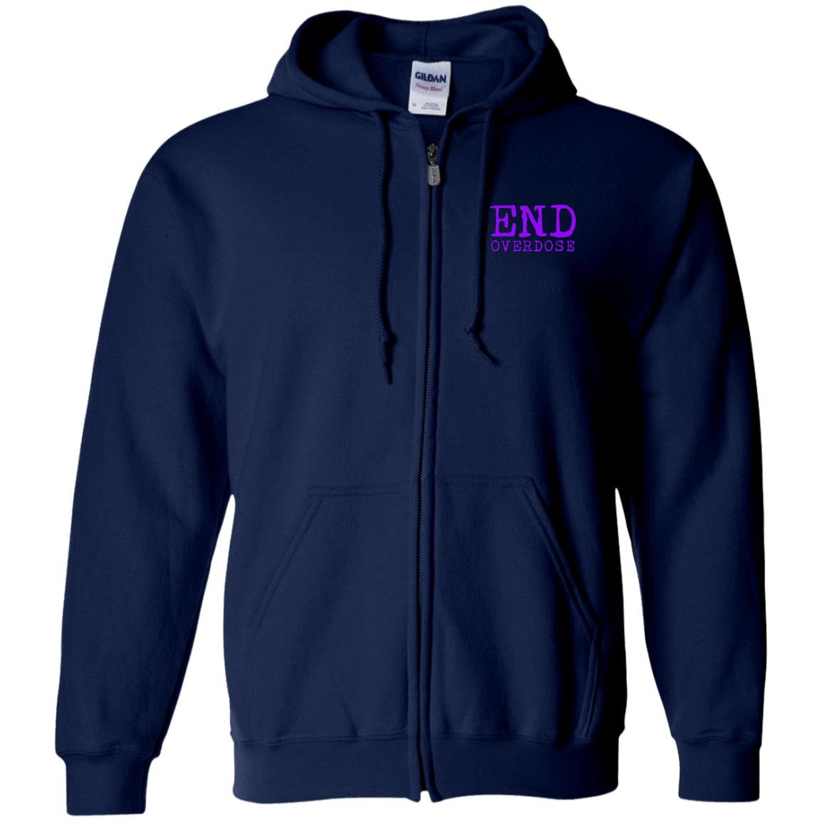 Custom Recovery Zip Hoodie  | Inspiring Sobriety | End Overdose