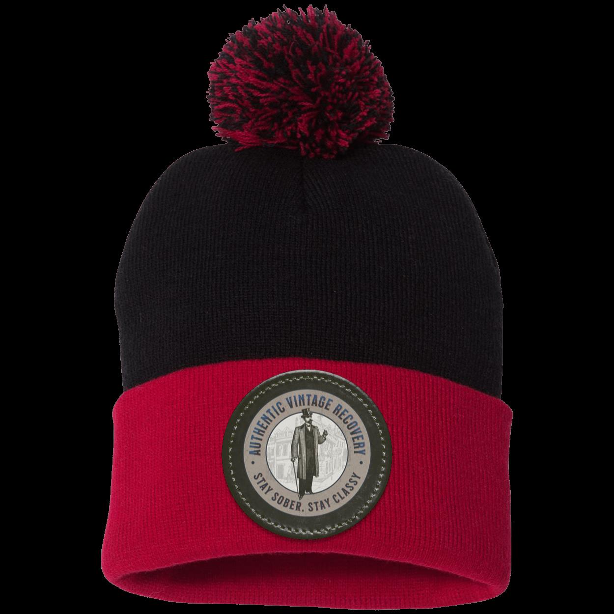 Recovery Pom Beanie | Inspiring Sobriety |  Stay Sober, Stay Classy