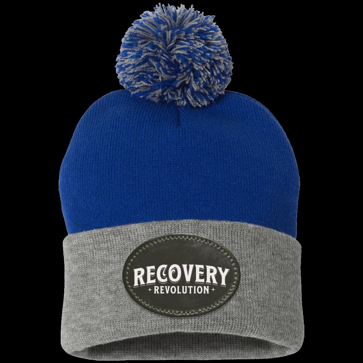 Recovery Pom Beanie | Inspiring Sobriety |  Recovery Revolution