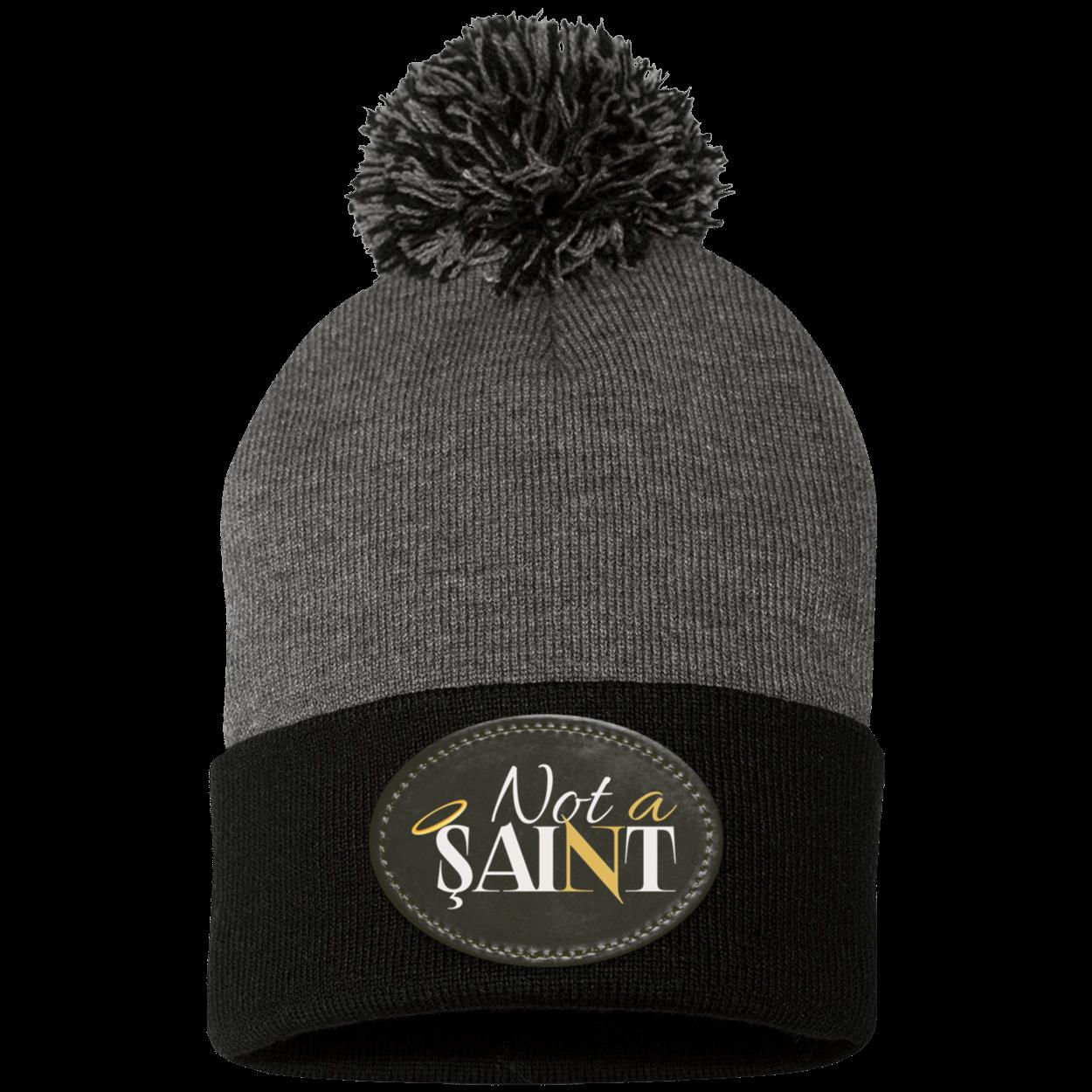 Recovery Pom Beanie | Inspiring Sobriety |  Not a Saint