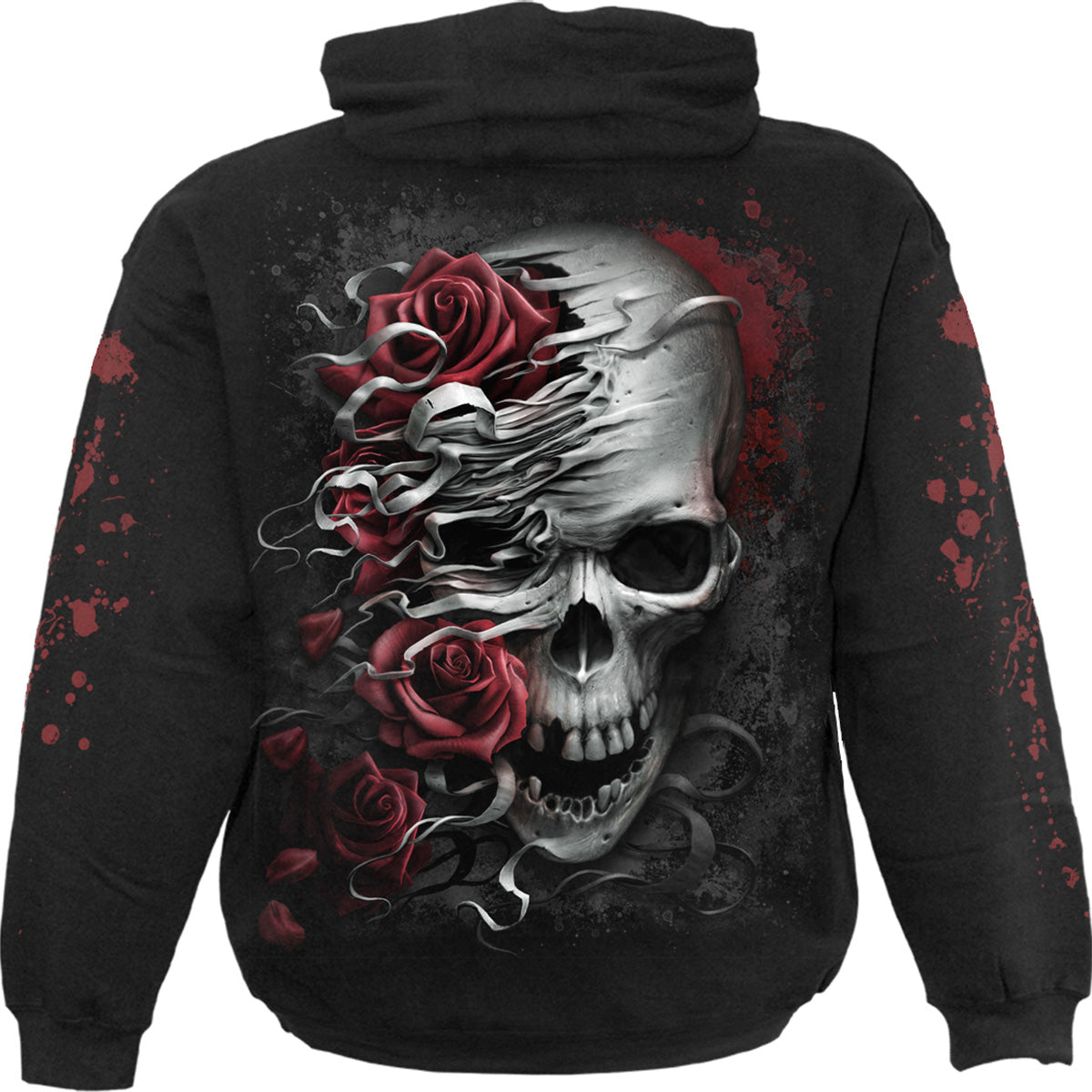 SKULLS N' ROSES - Kids Hoody Black