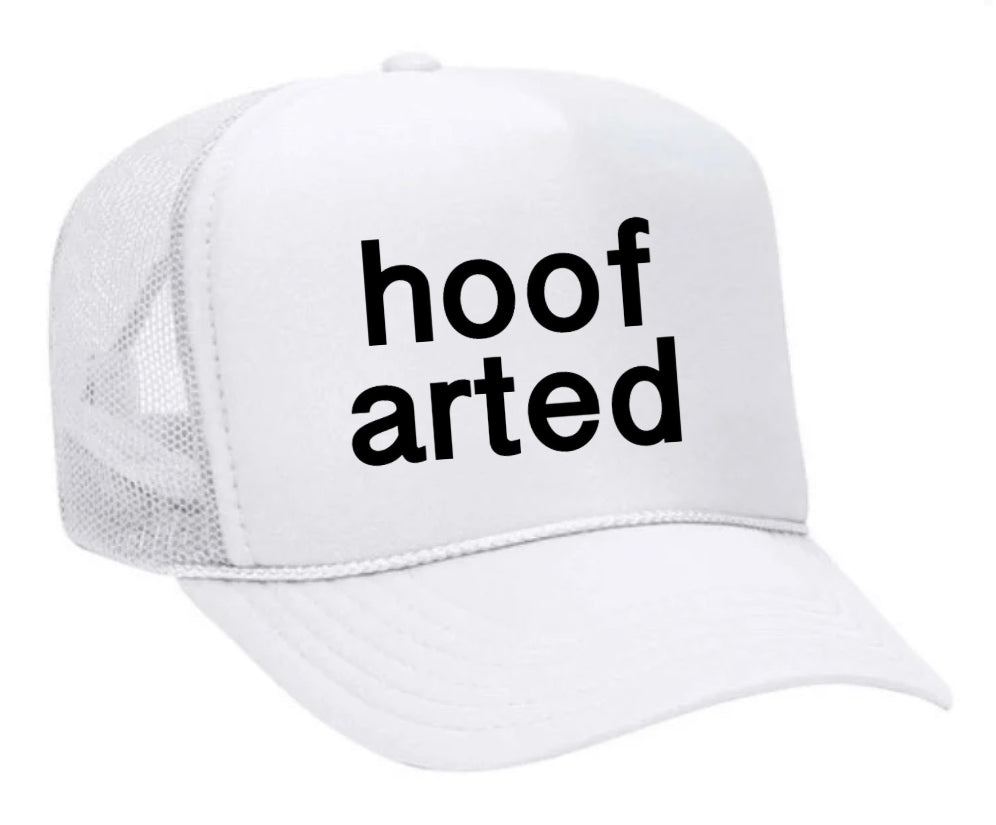 Hoof Arted Inappropriate Trucker Hat