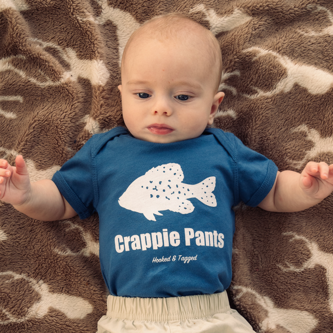 Crappie Pants Onesie