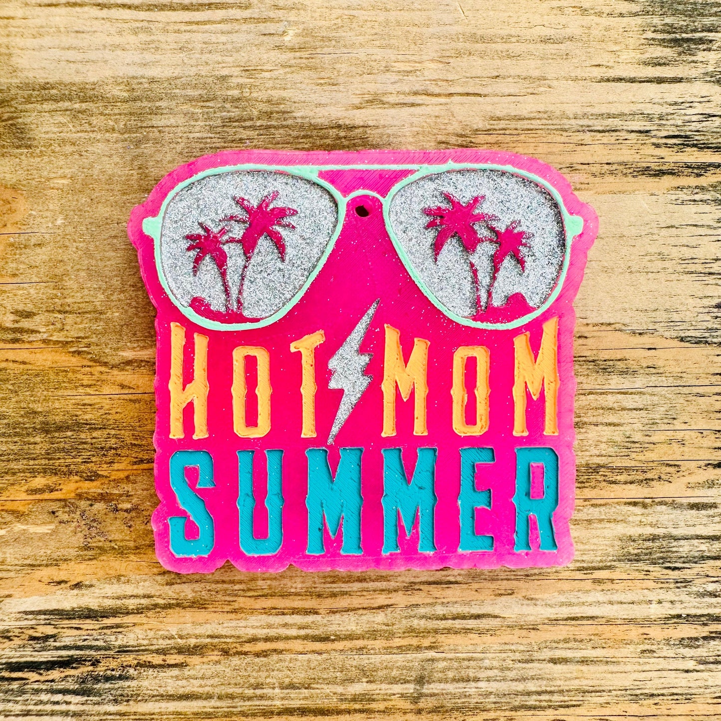 "Hot Mom Summer" Car Freshie