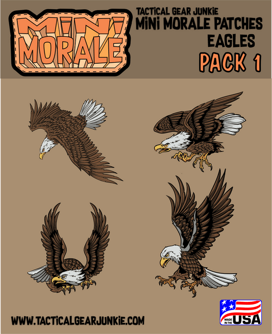 Mini Morale - Eagles Patch Pack 1