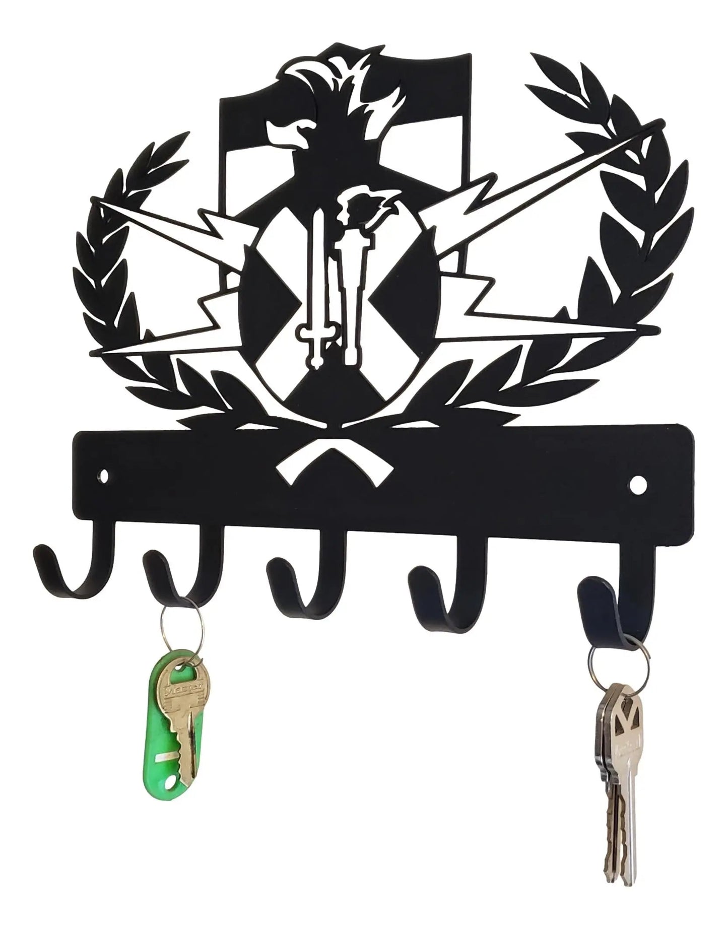 Bomb Squad EOD Badge "Crab" Key Hanger