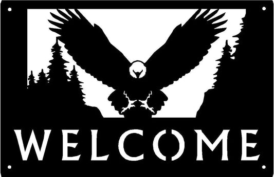 Bald Eagle Welcome Sign or Name/ House Number