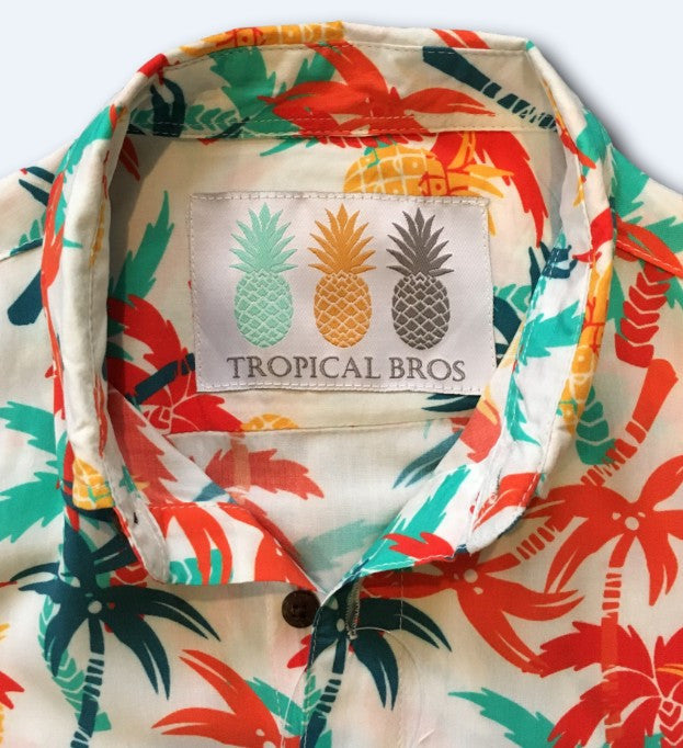 Electric Palms Hawaiian Shirt