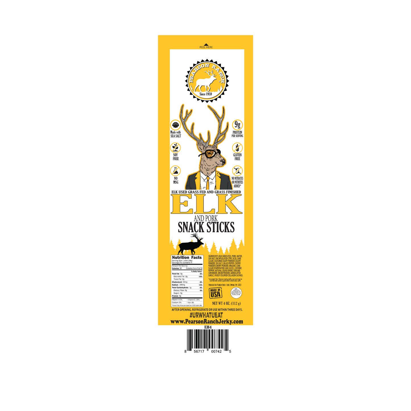 Elk Hickory Smoked Snack Stick Multipack