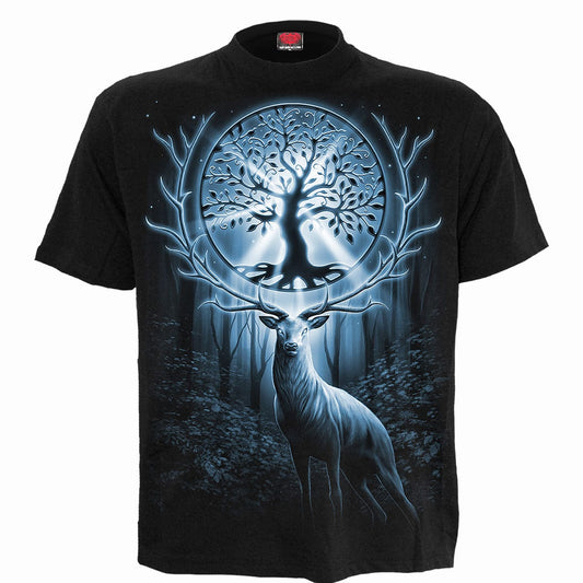 TREE OF LIFE - Front Print T-Shirt Black