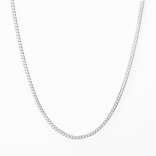 Luxury 925 Silver Cuban Necklace - 3mm