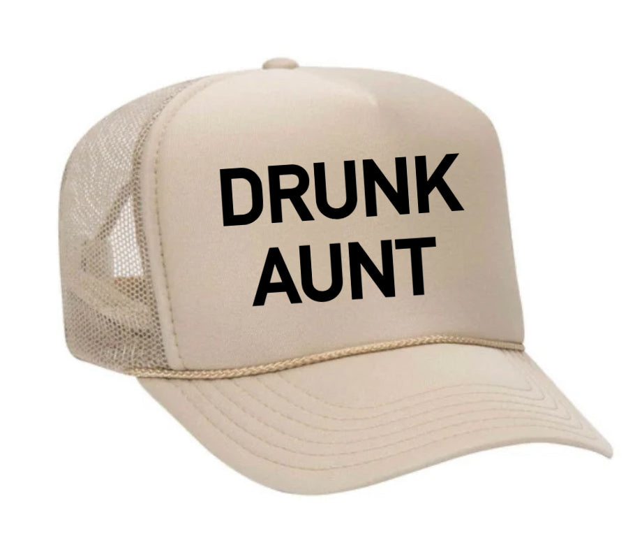 Drunk Aunt Trucker Hat