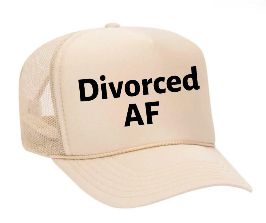 Divorced AF Trucker Hat