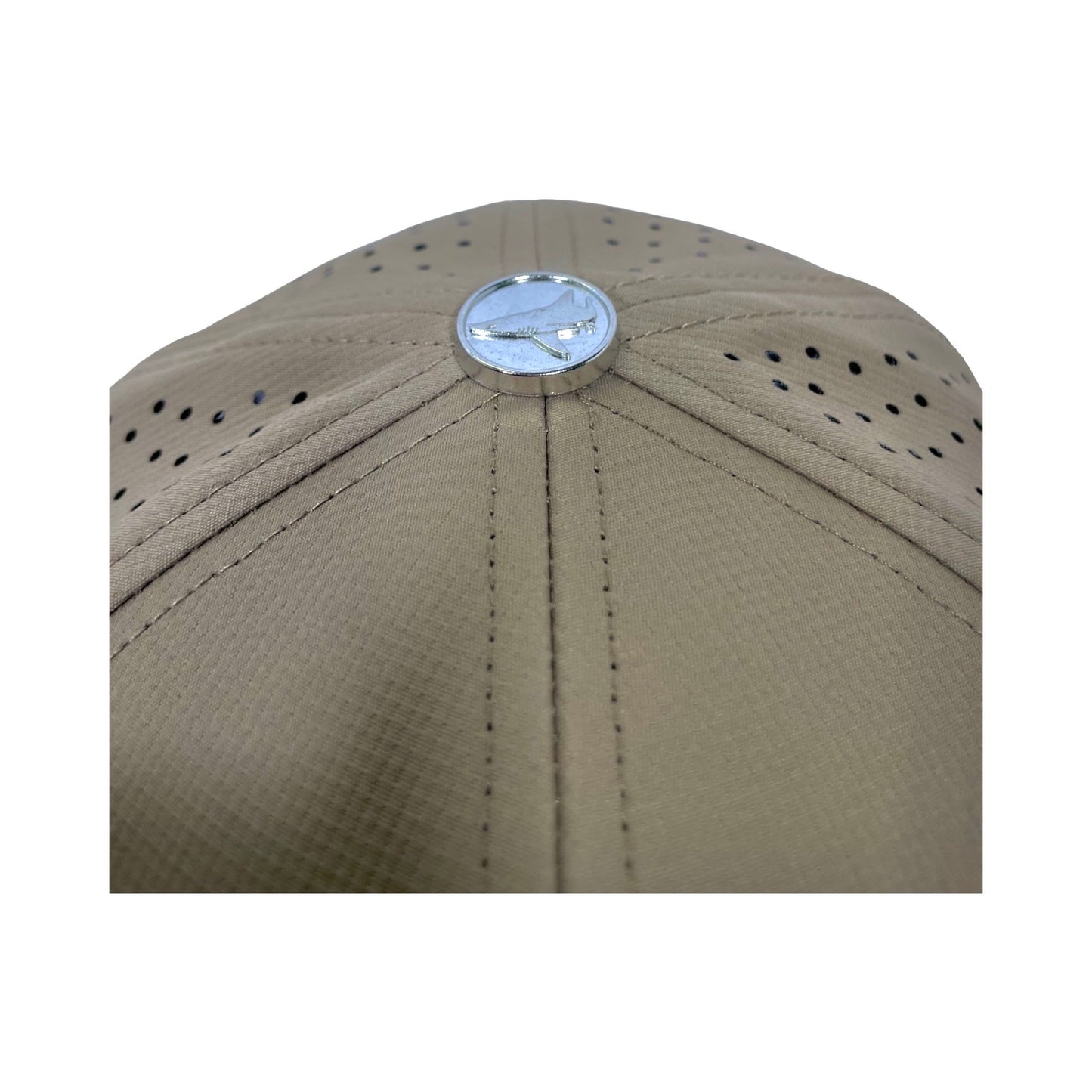 BlacktipH PVC Khaki Performance Snapback Hat