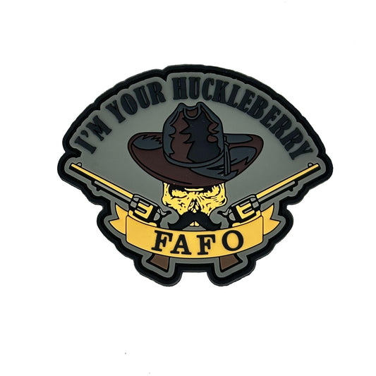 FAFO I'm Your Huckleberry - PVC Patch