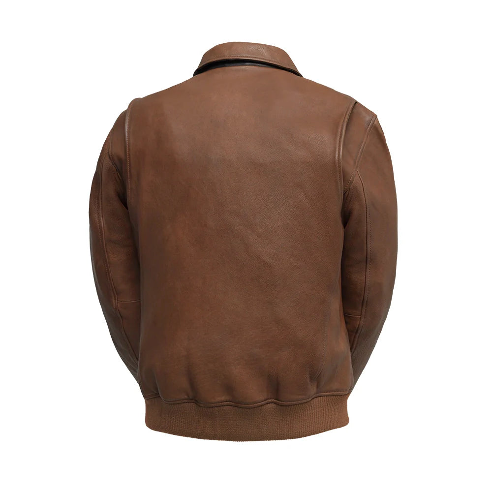 Moto Bomber - Men's Leather Jacket