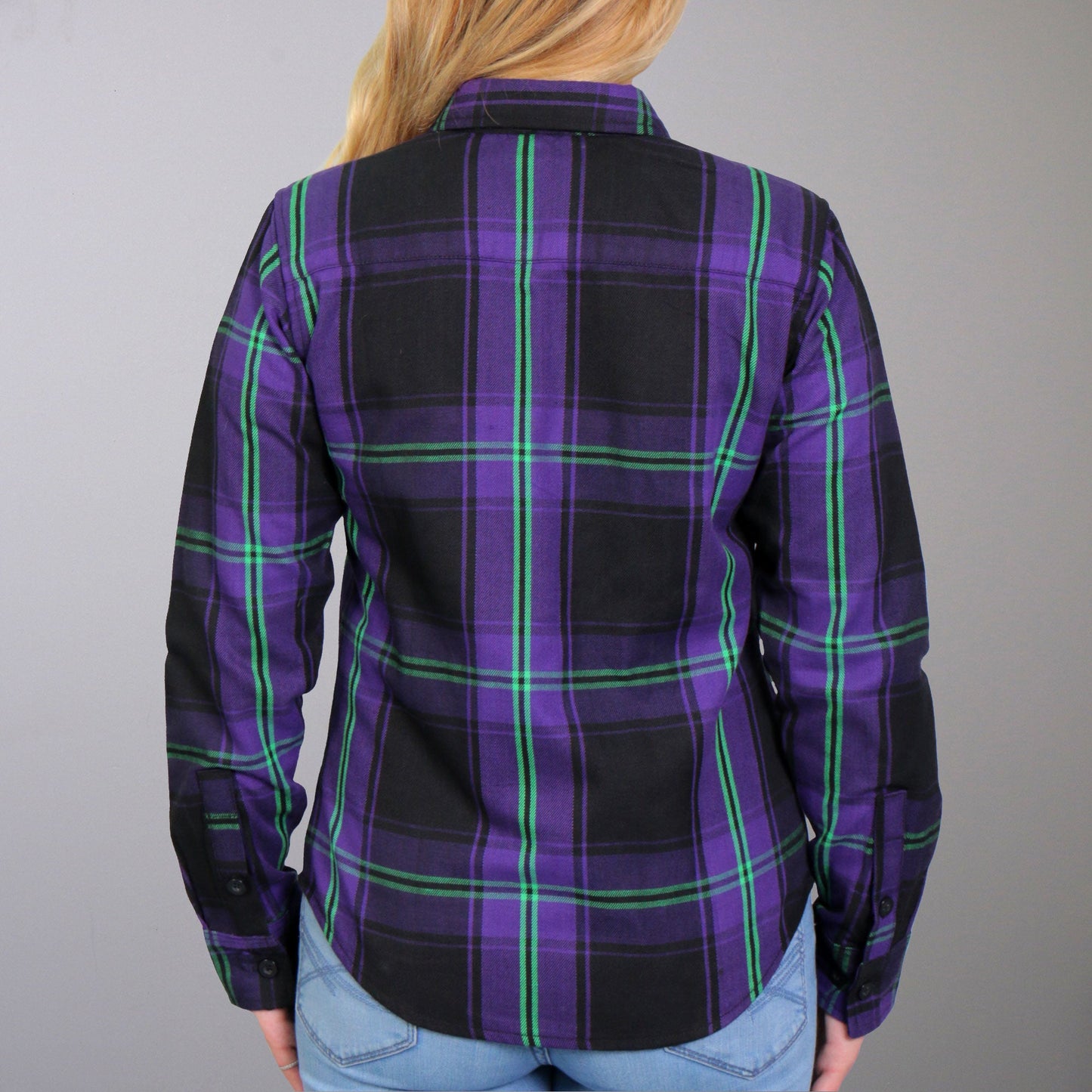 Hot Leathers FLL3006 Ladies 'Voodoo' Flannel Long Sleeve Shirt