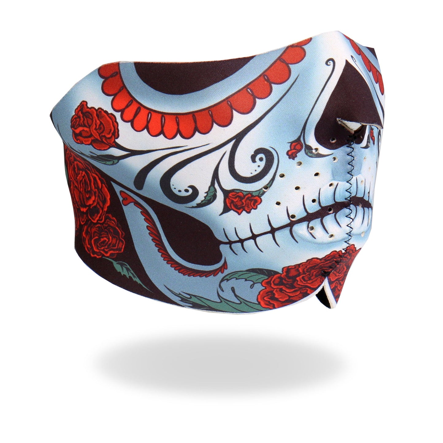 Hot Leathers FMB1005  Calavera Half Face Mask