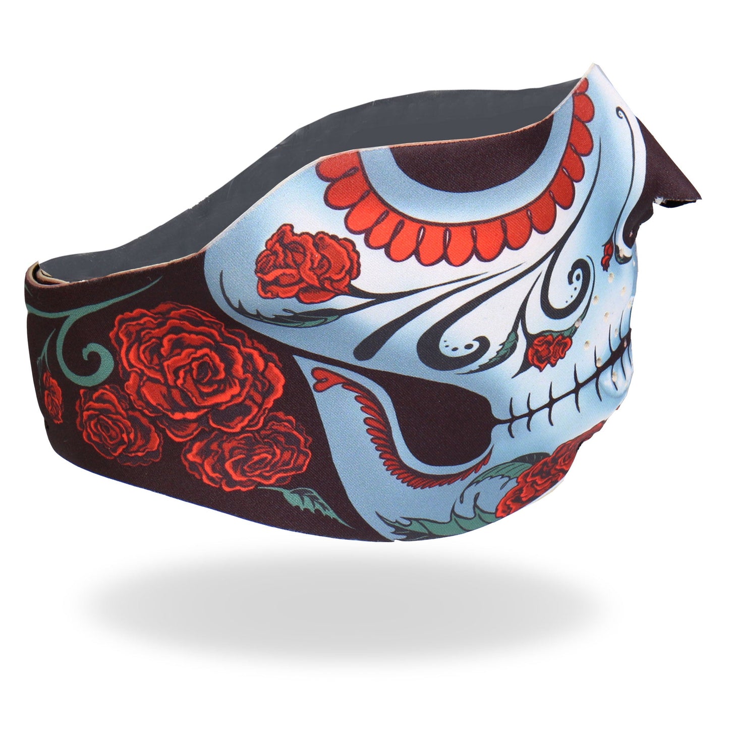 Hot Leathers FMB1005  Calavera Half Face Mask