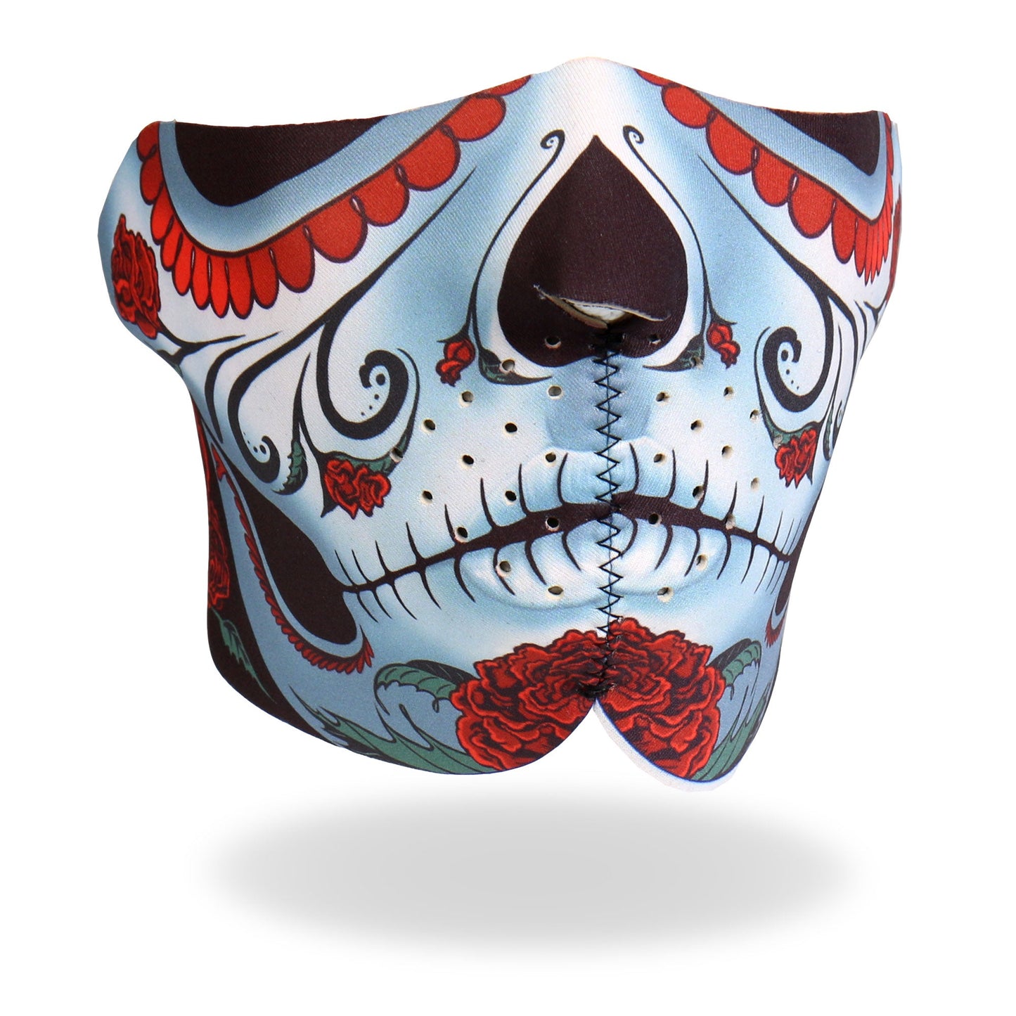 Hot Leathers FMB1005  Calavera Half Face Mask