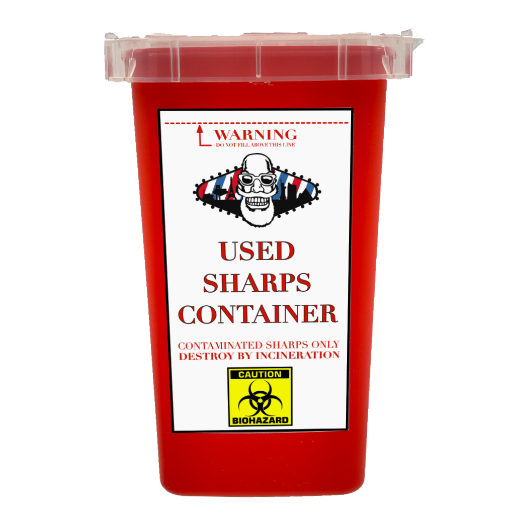 Used Blades / Sharps Container