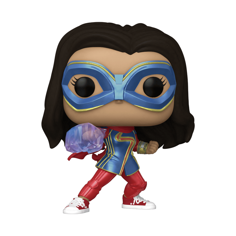 Funko Pop! Marvel Studios: Ms Marvel - Ms. Marvel With Light Arm Exclusive